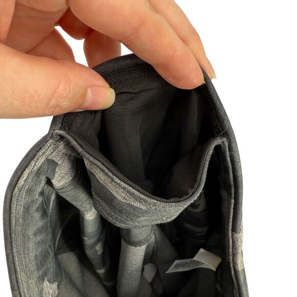 Athleta Ultimate Camo 7/8 Tight Size 1X Gray High Rise Stretch Stash Pockets NWT - Picture 14 of 16